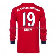 Bayern Munich Fotballdrakter 2018-19 Sebastian Rudy 19 Hjemmedrakt Langermet
